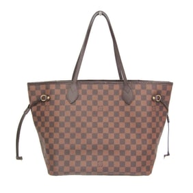 Louis Vuitton Damier Neverfull MM N51105 Women's Tote Bag Brown,Ebene
