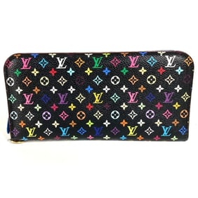 LOUIS VUITTON M60446 Monogram Multicolore Portefeuille Ansolite Long Wallet with Round Zipper,