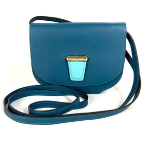 HERMES Mini Con Buyer Flap Wallet, Shoulder Crossbody Bag, Two-Tone Pochette, Swift, Men's/Women's,