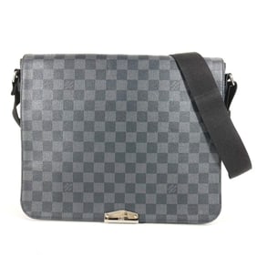 LOUIS VUITTON N40350 Damier Graphite District MM NV2 Crossbody Messenger Bag Shoulder in Canvas,
