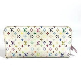 LOUIS VUITTON M93751 Monogram Multicolore Portefeuille Ensolite Long Wallet, Bifold, Canvas,