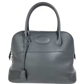 HERMES Bolide 31 Shoulder Bag/Tote Bag/Handbag in Taurillon Leather, Black for Men and Women