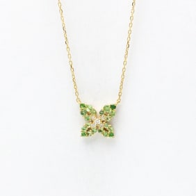 Vendome Aoyama Butterfly Colored Stone Necklace Yellow Gold (18K) Color Stone Men,Women Fashion