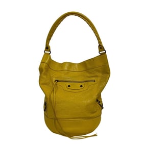 BALENCIAGA 319365 Tote Bag/Shoulder Bag, Women's, Yellow