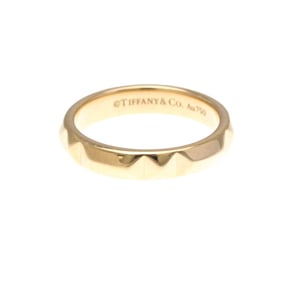 Tiffany True Bundling Pink Gold (18K) Fashion No Stone Band Ring Pink Gold