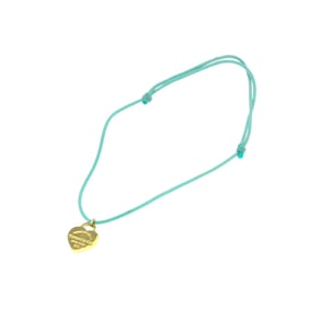 Tiffany Return To Tiffany Yellow Gold (18K),Cotton No Stone Charm Bracelet Gold