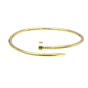 Cartier Juste Un Clou Yellow Gold (18K) No Stone Charm Bracelet Gold