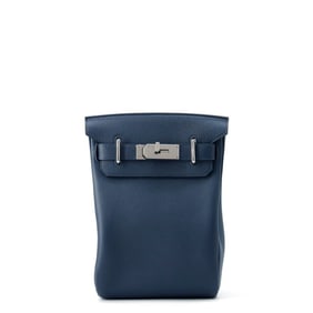 Hermes Hermès Kelly Akkad PM Body Bag, Blue de Plus, Togo, K Stamp, Men's