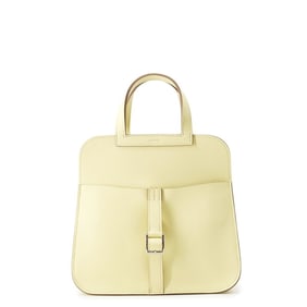Hermes Hermès Arzan Mini Handbag, Jaune Milton, Swift, K Stamp, 2-Way Shoulder Bag