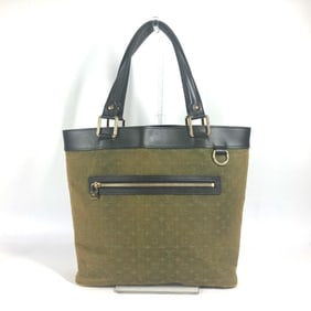 LOUIS VUITTON M92681 Monogram Mini Lucille GM Shoulder Tote Bag in Canvas, Khaki, for Men and Women