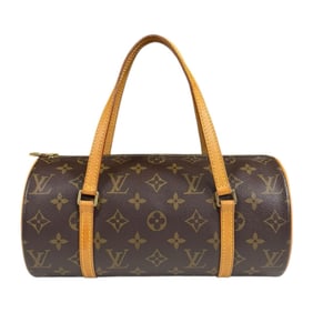 Louis Vuitton Papillon 26 Monogram Canvas Handbag M51386 Brown Women's LOUIS VUITTON