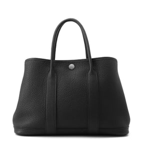 Hermes Hermès Garden TPM Tote Bag, Black with Negonda W Stamp