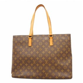 Louis Vuitton Monogram Luco Tote Bag M51155 Brown Women's