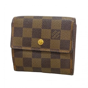 Louis Vuitton Damier Portefeuille Elise Wallet N61654 Women's