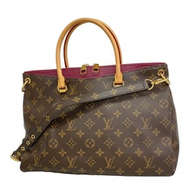 Louis Vuitton Monogram Pallas M41147 Rose Handbag, 2-Way Bag for Women