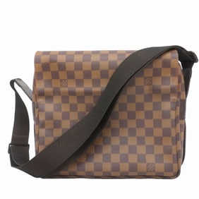 Louis Vuitton Shoulder Bag Damier Naviglio N45255 Ebene Women's