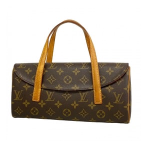 Louis Vuitton Monogram Sonatine Handbag M51902 Brown Women's