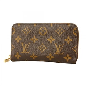 Louis Vuitton Monogram Zippy Compact Wallet NM M61440 Brown Men's and Women's