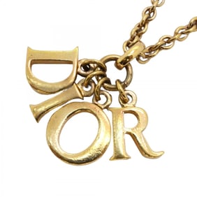 Christian Dior necklace GP plated gold for women