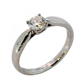 Tiffany Harmony 1PD Pt950 Platinum Diamond 0.34ct Size 9.5 Women's Ring