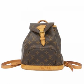 Louis Vuitton Monogram Mini Montsouris Backpack/Daypack M51137 Brown Women's P1635334