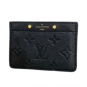 Louis Vuitton Monogram Empreinte Porte Carte Sample Card Case M69171 Noir for Women