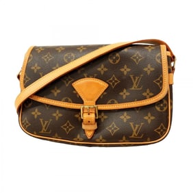 Louis Vuitton Monogram Sologne Shoulder Bag M42250 Brown Women's
