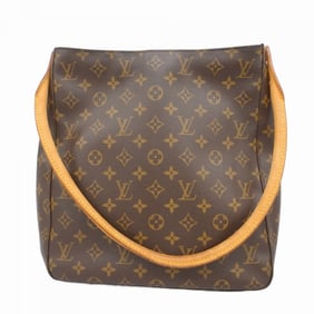 Louis Vuitton Monogram Looping GM Shoulder Bag M51145 Brown Women's P1561764