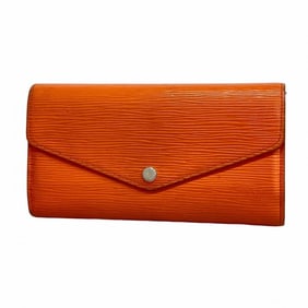 Louis Vuitton Epi Leather Long Wallet, Portefeuille Sarah M60584, Pimon Women's