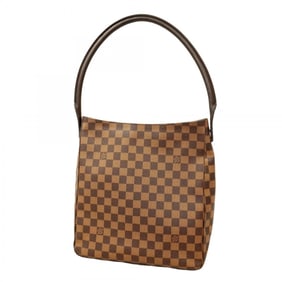 Louis Vuitton Shoulder Bag Damier Looping GM N51144 Ebene SPO Women's