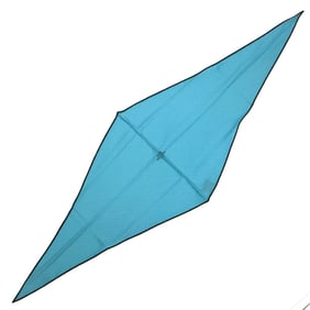 HERMES LOSANGE Uni Mini Cashmere Diamond Scarf/Muffler in Silk and Cashmere, Light Blue, Ciel/Marine