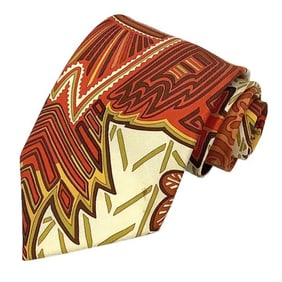 Hermes HERMES Tie CRAVAT EN CARRE LEGENDE KUNA PEUPLE DE PANAMA Legend of the Kuna People Panama
