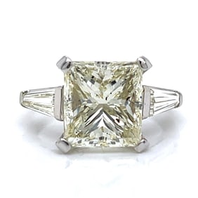 Platinum 5.07 Ct. Diamond Ring