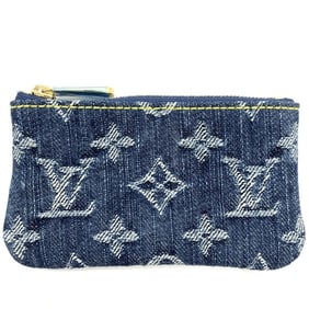 Louis Vuitton M95343 Monogram Denim Pochette Clé Coin Case Key LOUIS VUITTON