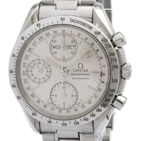 OMEGA Speedmaster Triple Date Steel Automatic Watch 3521.30 Polished
