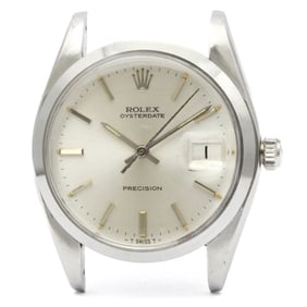 ROLEX Oyster Date Precision 6694 Hand-winding Watch Head Only Vintage