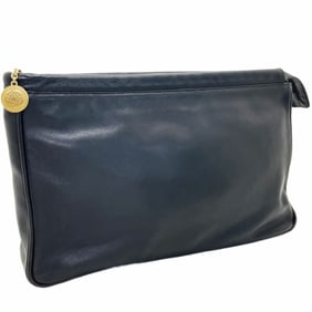 Gucci Charm Clutch Bag in Black Leather (004 256) - Men's Multi-Pouch Bag-in-Bag (TW-15888)