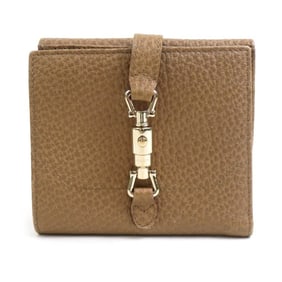 Gucci GUCCI Bi-fold Wallet, Brown Leather, Men's/Women's, 141435 H31664A