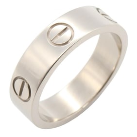 Cartier Love Ring, 18K White Gold, Silver, for Men and Women, B4085100