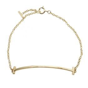 Tiffany & Co. T Smile Small Bracelet in 18K Yellow Gold for Women, 75370075