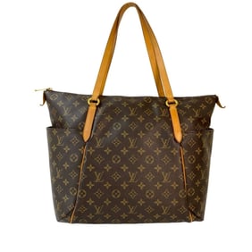 LOUIS VUITTON Totally GM Monogram Leather Tote Bag/Semi-Shoulder Bag, Brown, 19806