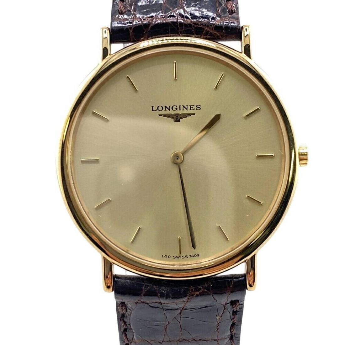 LONGINES Grand Classic L4.620.2 Quartz Analog-Digital Watch, Gold, Men's: --- Catalog ---Category: SizeBand Width: 18mm / 0.71''Wrist Size: 17.5cm - 21.5cm / 6.88'' - 8.46''Case Diameter: 30mm / 1.18''Category: DesignType: WristwatchGender: MenDisplay: AnalogColor (Dial): G