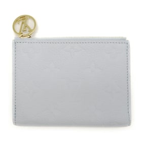 LOUIS VUITTON Louis Vuitton Portefeuille Lisa Monogram Empreinte Olympus Bleu Bifold Wallet M83587