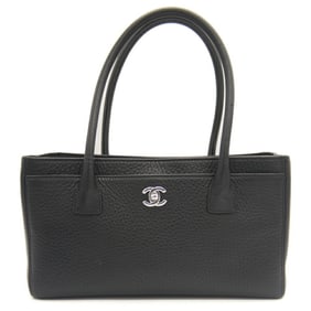 CHANEL Executive Tote Bag Coco Mark Black A67282