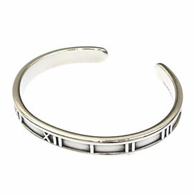 Tiffany Atlas Bangle for Women, SV925, 34.3g, Silver