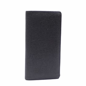 Louis Vuitton Taiga Portefeuille Brazza Bifold Long Wallet, Men's, M32572, Ardoise