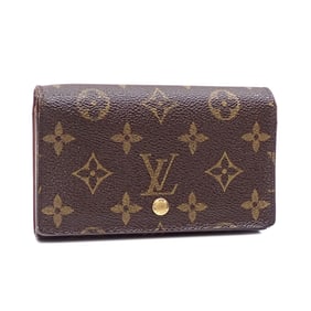 Louis Vuitton Monogram Porte-Monnaie Bifold Wallet with Tresor, Women's, M61730