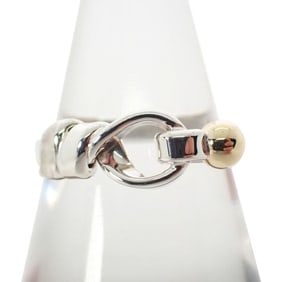 TIFFANY 925 750 Hook & Eye Ring Size 11.5