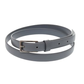 Like new Bottega Veneta 657167 leather grey belt 1413BOTTEGAVENETA