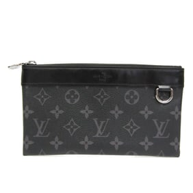 Louis Vuitton Monogram Eclipse Pochette Discovery PM M44323 Men's Clutch Bag,Pouch Monogram Eclipse
